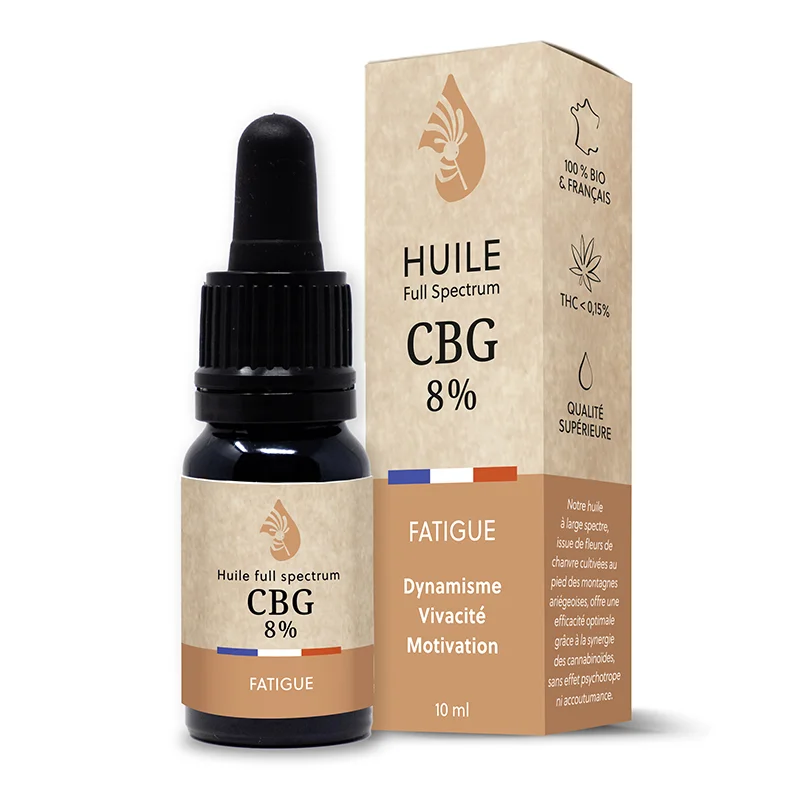 Oils - CBG oil 8% bio 10 ml