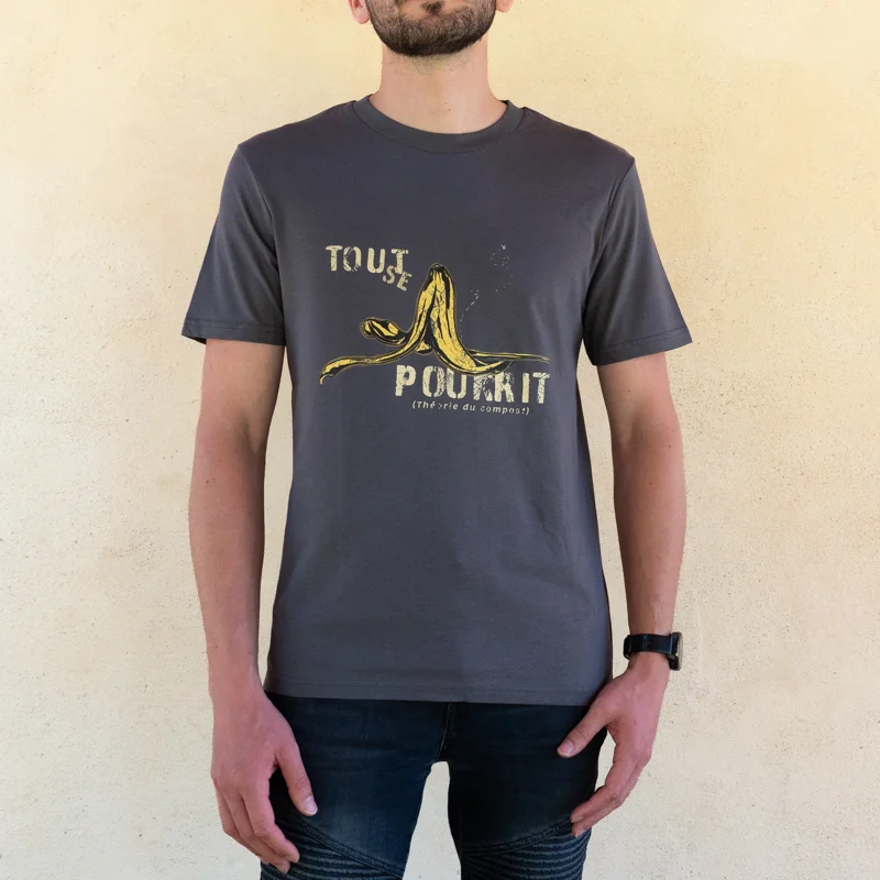 Adult T-Shirts - Mixed T-Shirt - Everything is rotting grey Mixed T-Shirt - Everything is rotting black L