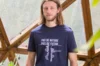 Adult T-Shirts - Mixed Militant "No Nature" T-shirt navy blue Mixed Militant T-shirt "Pas de nature" navy blue size S
